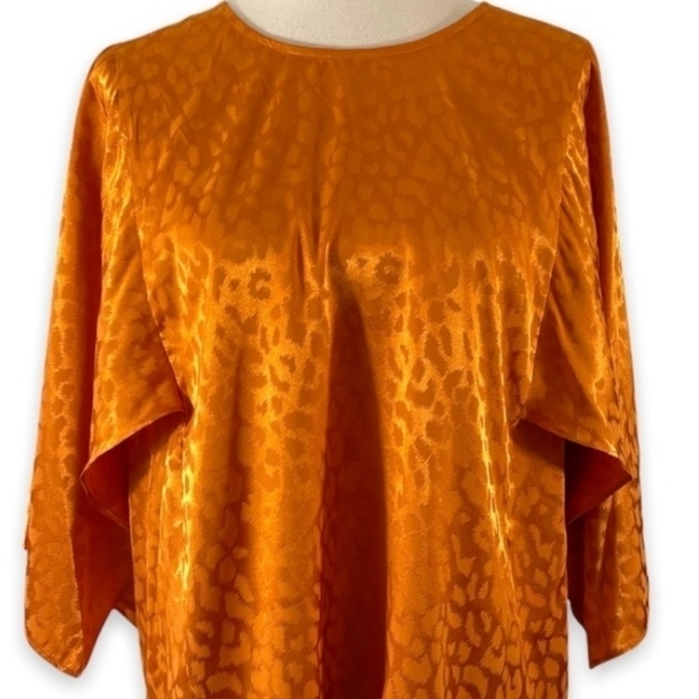 Leopard 🐆 Burnt Orange‎ Top XL
